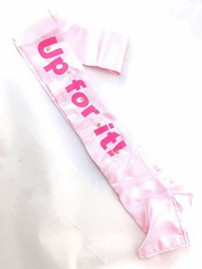 Hen Night Up For It Light Up Sash